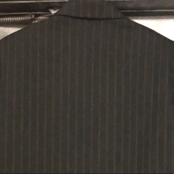 SOLD STYLISH LONGTAILORED JACKET IN LAMÉ TENNIS-STRIPES - Picture 6 of 7